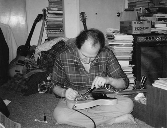 Ted Greene guitar portrait